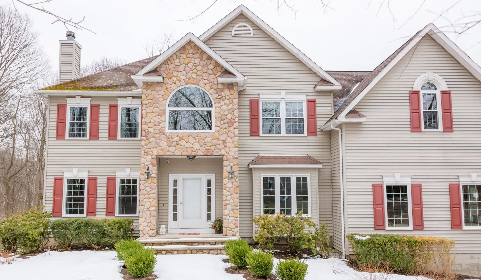 beautiful large two story home