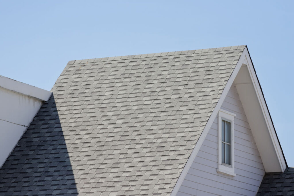 Choosing the right roofing material is essential for any renovation, and this image showcases an example of high-quality shingle roofing, demonstrating both durability and aesthetic appeal suitable for various architectural styles.