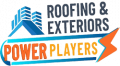 Roofing & exteriors power players logo.